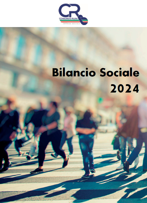 Copertina bilancio sociale 2024 Consorzio Meuccio Ruini